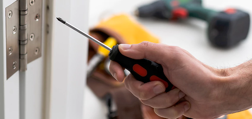 Fix A Broken Door Hole in Atherton, California